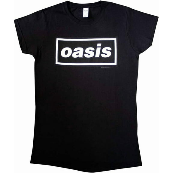 Oasis Juniors Band Logo T-Shirt Black Small | Officially Licensed Merchandise