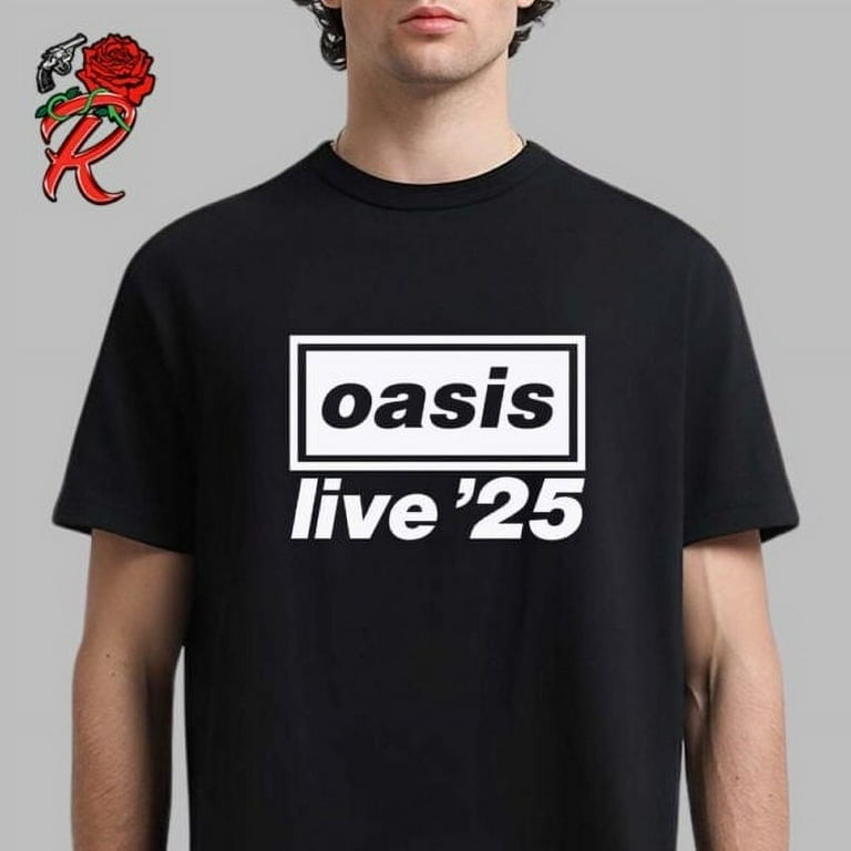 oasis live '25 Tシャツ Mサイズ 黒　マンチェスター公演 Live '25 Manchester Event T-Shirt Black – Oasis Live '25