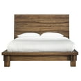thumbnail image 1 of Oasis Modern Cal King Platform Bed in Natural Wood, 1 of 2