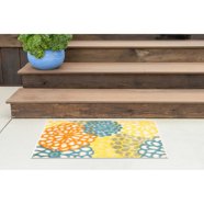 8x10 Water Resistant, Large Indoor Outdoor Rugs for Patios, Front Door ...
