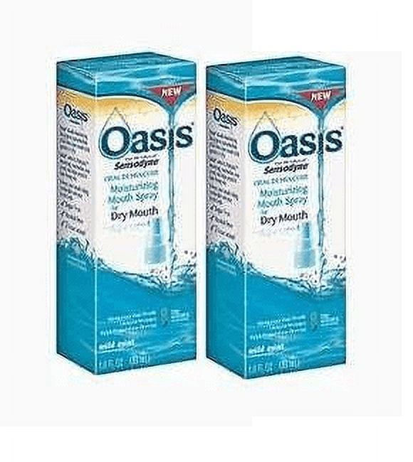 Oasis Oasis Moisturizing Mouth Spray Mild Mintpack of 2
