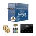 thumbnail image 1 of Oasis Series 10500-Watts Steam Bath Generator with Continuous Steam Fully Wireless Control and Auto-Drain in Gold, 1 of 12