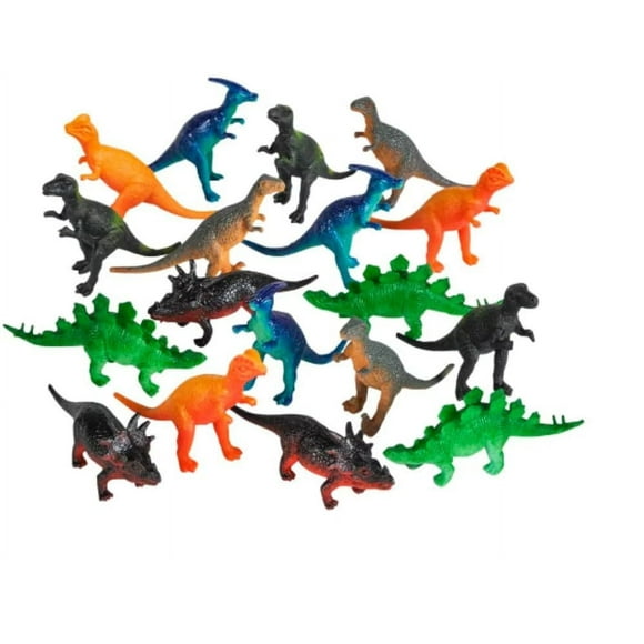 Oasis Supply, 28 Piece Dinosaur Cake Decorating Kit with Assorted Figures and Accessories for Dinosaur Cakes & Cupcakes