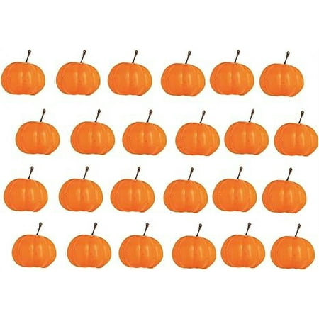 Oasis Supply 3-D Pumpkin Cupcake Picks - 24 count