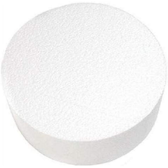 Oasis Supply 747020 Dummy Round Cake, 20" x 3", White