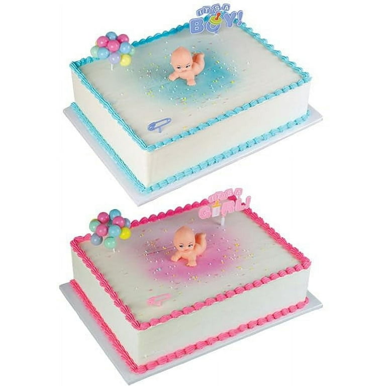 Oasis Supply, Baby Shower, Welcome Baby Cake Topper Kit (Baby