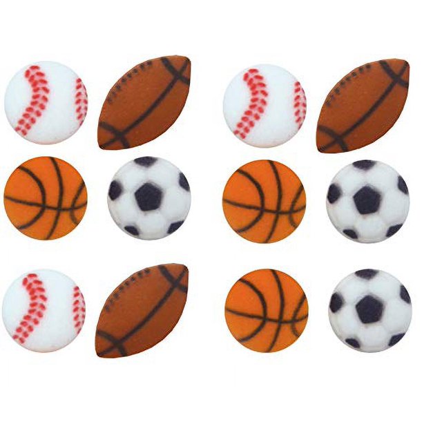 Oasis Supply, Edible Fun Shapes Sugar Hand Painted Cake, Cupcake