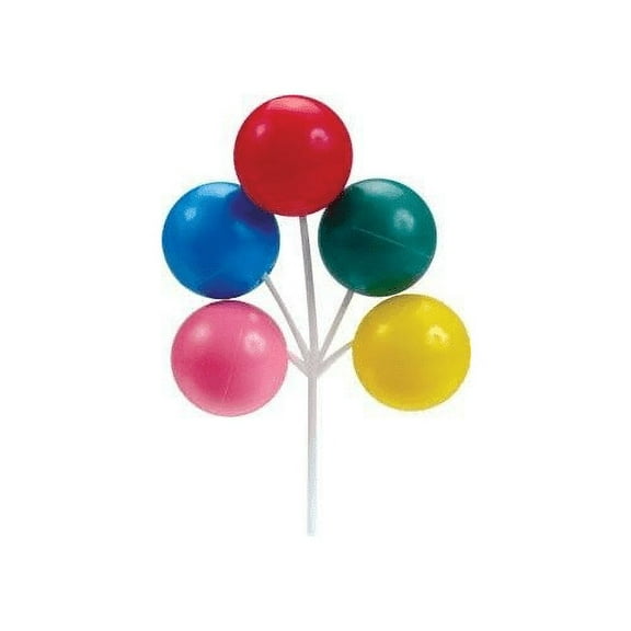 Oasis Supply Large Balloon Clusters Primary Colors - 4 Count
