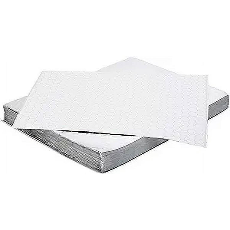 Angel's Peel Lounge Insulated Foil Sandwich Wrap Sheets - Grease Resistant  Pre Cut Aluminum Foil Sheets for Restaurants, Delis, Catering, Take Out or