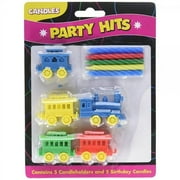 Oasis Supply Vibrant Birthday Candles with Holder, Multicolor