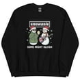 thumbnail image 1 of Oasis Sweatshirt, Snowasis Some Might Sleigh Sweatshirt, Snowman Rock Band Sweatshirt - Sizes S-5XL ,Art Print JSC, 1 of 6