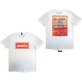 thumbnail image 1 of Oasis Unisex T-Shirt Definitely Maybe AAA Pass (White) (Back Print), 1 of 1