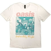 Oasis Unisex T-Shirt Definitely Maybe Illustration Colour Large