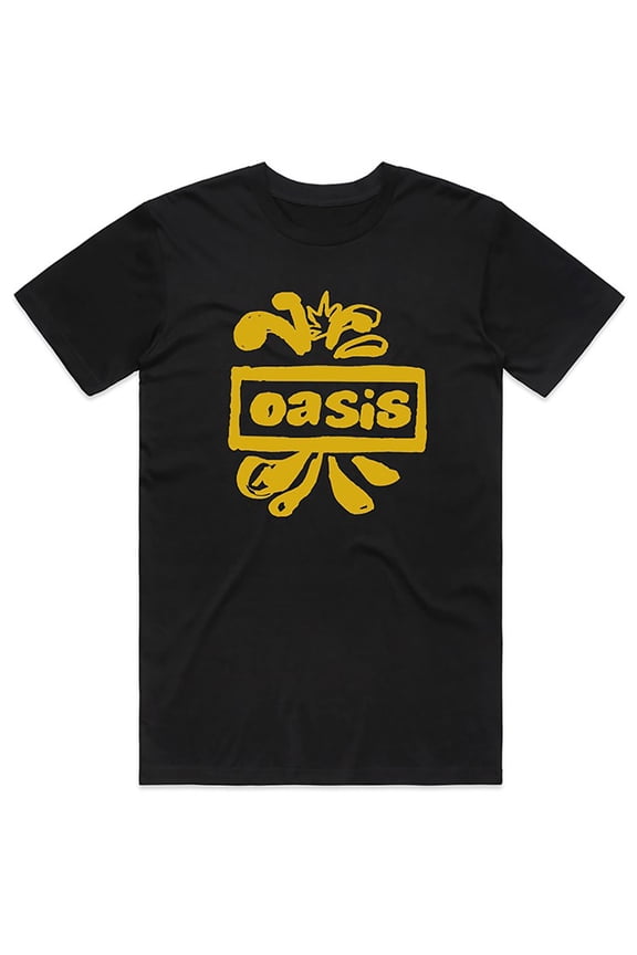 Oasis Unisex T-Shirt Drawn Logo (Medium)