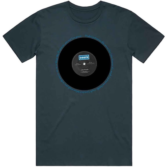 Oasis Unisex T-Shirt Live Forever Single (XX-Large)