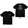 thumbnail image 1 of Oasis Unisex T-Shirt: Some Might Say Lyric (Back Print) (Small), 1 of 4