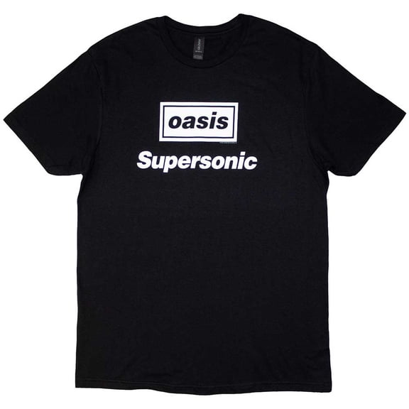 Oasis Unisex T-Shirt: Supersonic Title (Small)