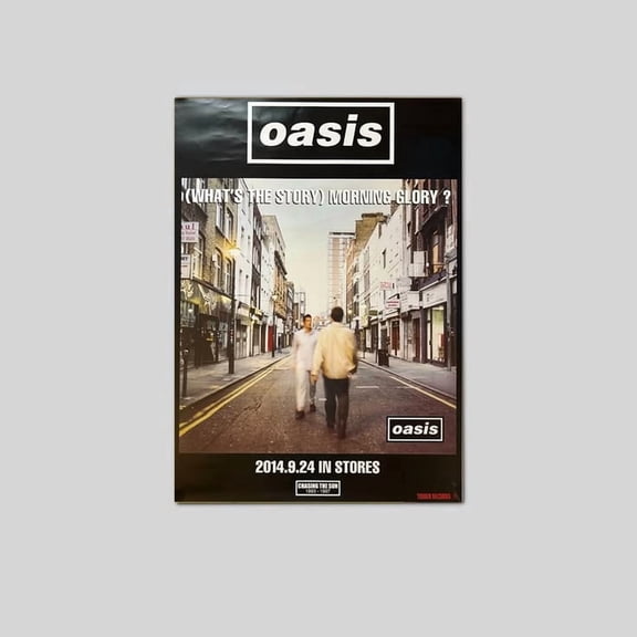 Oasis What's the Story Morning Glory 2014 Japan Original Poster Size 24''x36'' The Golden Shop