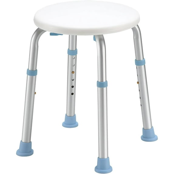 OasisSpace Adjustable Shower Chair Bathtub Seat Bench Anti-Slip Bathroom Stool for Seniors, Disabled