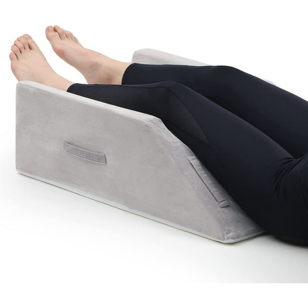OasisSpace Leg Elevation Pillow for After Surgery Leg Wedge Pillow