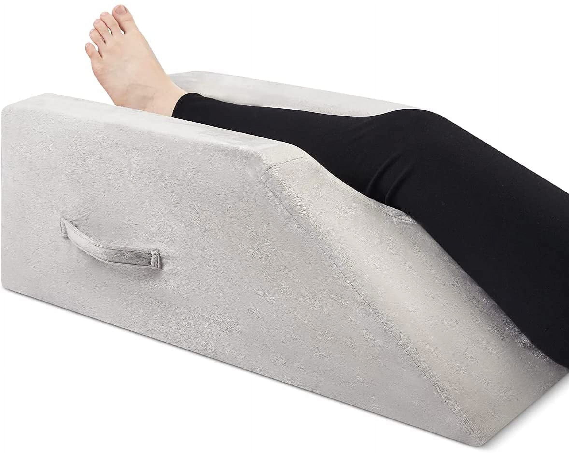 Memory Foam Leg Elevation Pillow Post-Surgery Knee Ankle Support Lower Back  Pain