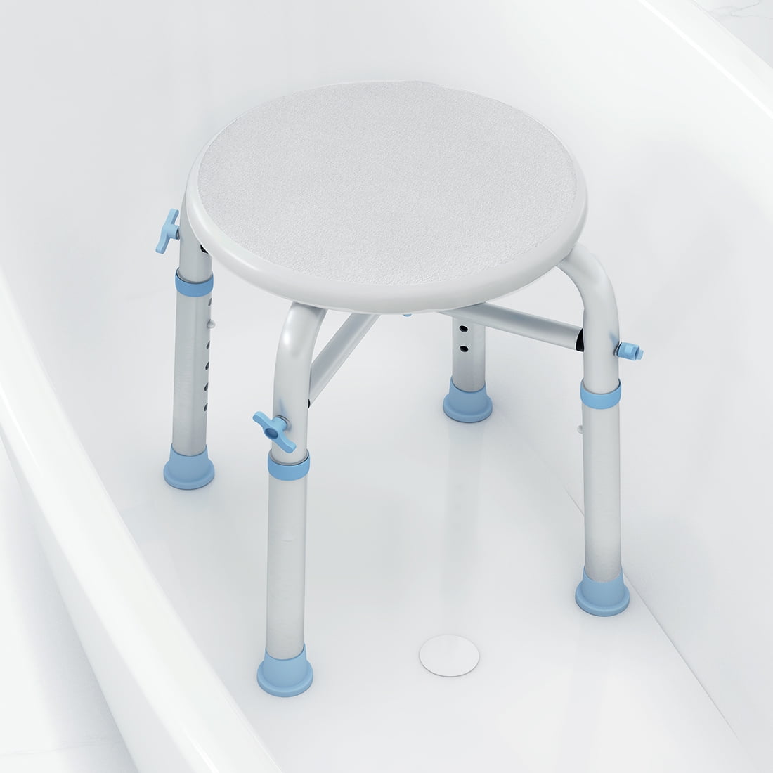 OasisSpace Adjustable Shower Chair for Inside Shower, 500 LBS, Shower