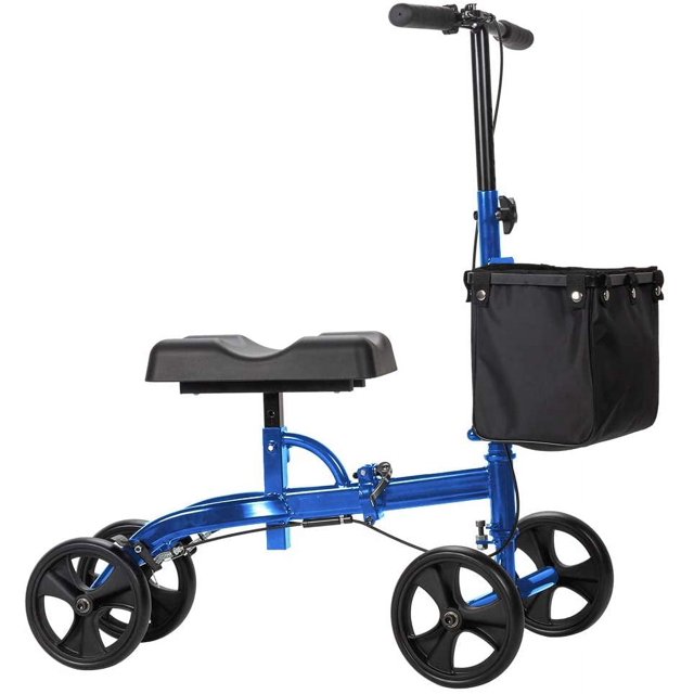 OasisSpace Steerable Knee Walker Deluxe Medical Scooter for Foot