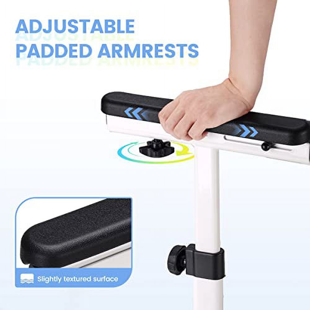 OasisSpace Toilet Safety Rails Stand Alone Toilet Rail 350lbs