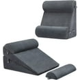 OasisSpace Wedge Pillows for After Surgery 4pcs Orthopedic Wedge Pillow Set, Memory Foam