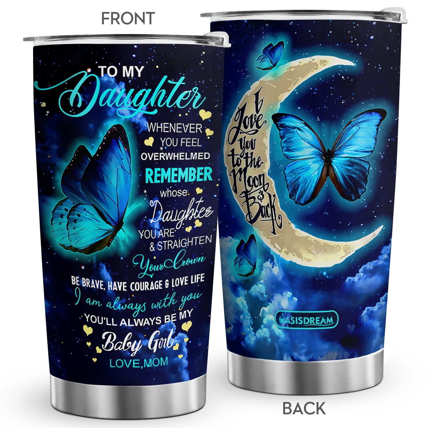 20oz Blue Moon fashion Tumbler