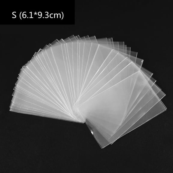 Oasiva 100pcs/lot Inner Sleeve Protectors for Football Card, Sports Cards, MTG