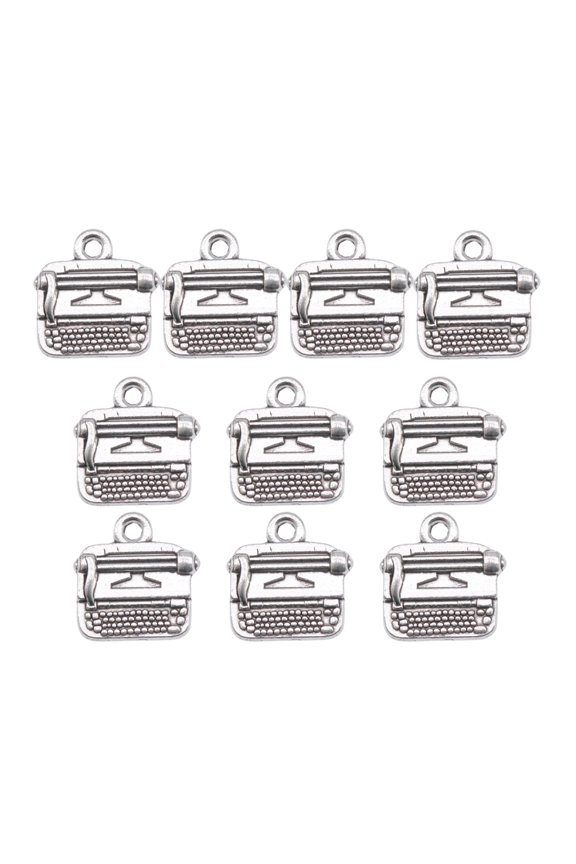 10Pieces Vintage Typewriter Jewelry Accessories Exquisite Craftsmanship