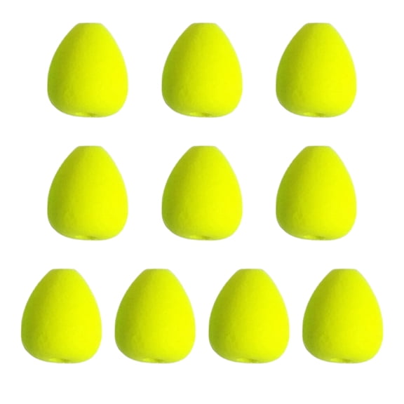 Oasiva 10pcs/50pcs Foam Floats Oval Fly Fishing Indicators Pompano Rig Floats