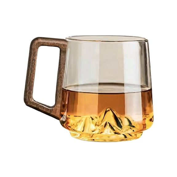 Oasiva 15Oz Clear Glass Mugs Perfect For Espressos Whiskeys And Cocktails