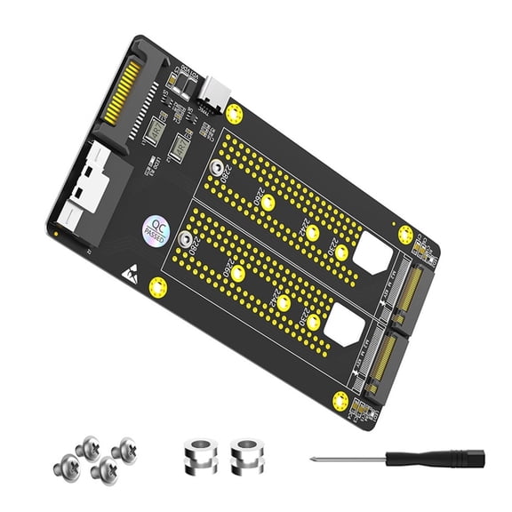 Oasiva 2 M.2 NVME M Key to SFF8654 8i Adapter Card Internal PC Expansion Solution