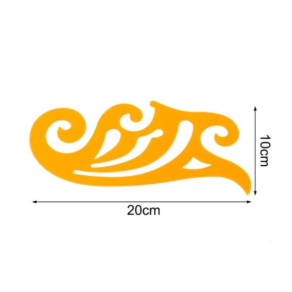 Oasiva 20/25/30cm French Curve Template Ruler Drawing Drafting Tailor Designer Supply