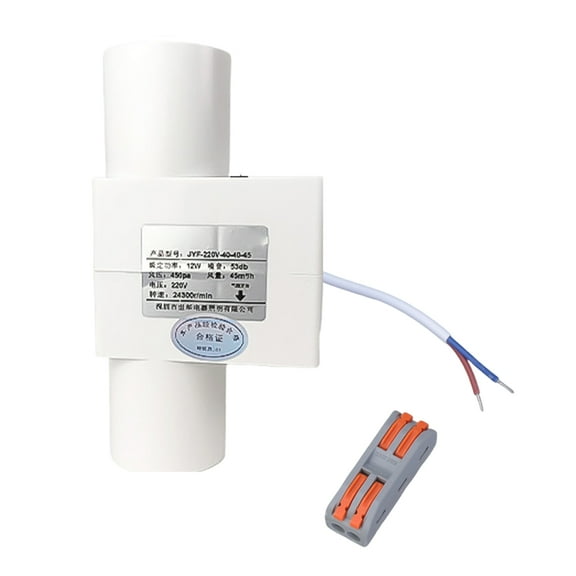 Oasiva 220V 40mm Duct Ventilation Fan For Efficient Air Transfer In Grow Room Basements