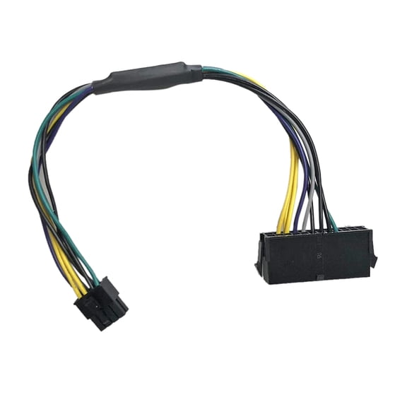 Oasiva 24 Pin to 8 Pin ATX PSU Power Adapter Cable For DELL Optiplex 3020 7020 9020 Precision T1700 10.6"(27cm)