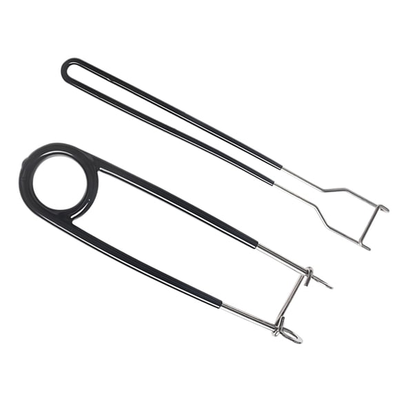 Oasiva 2Pcs Stainless Mouth Opener Spreader Fish Hook Remover Fish Mouth Jaw Spreader