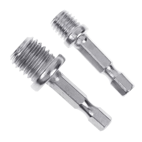 Oasiva 2Pieces Power Drill Sockets Adapter Sets Hex Socket Adapter Converter Impact Driver Adapter Electric Wrench
