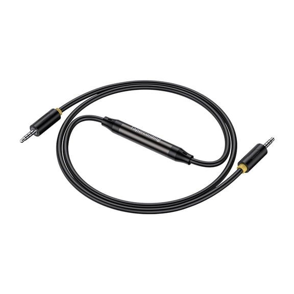 Oasiva 3.5mm Auditory Cable Pair Recording Line Bidirectional for Superiorsly Sound