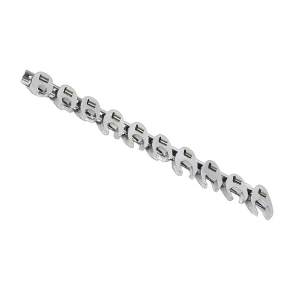 Oasiva 3/8inch Drive Crowfoot Wrench Set Open End Wrench Set 10-22mm Tool for Mechanics Access Fasteners in Tight Space