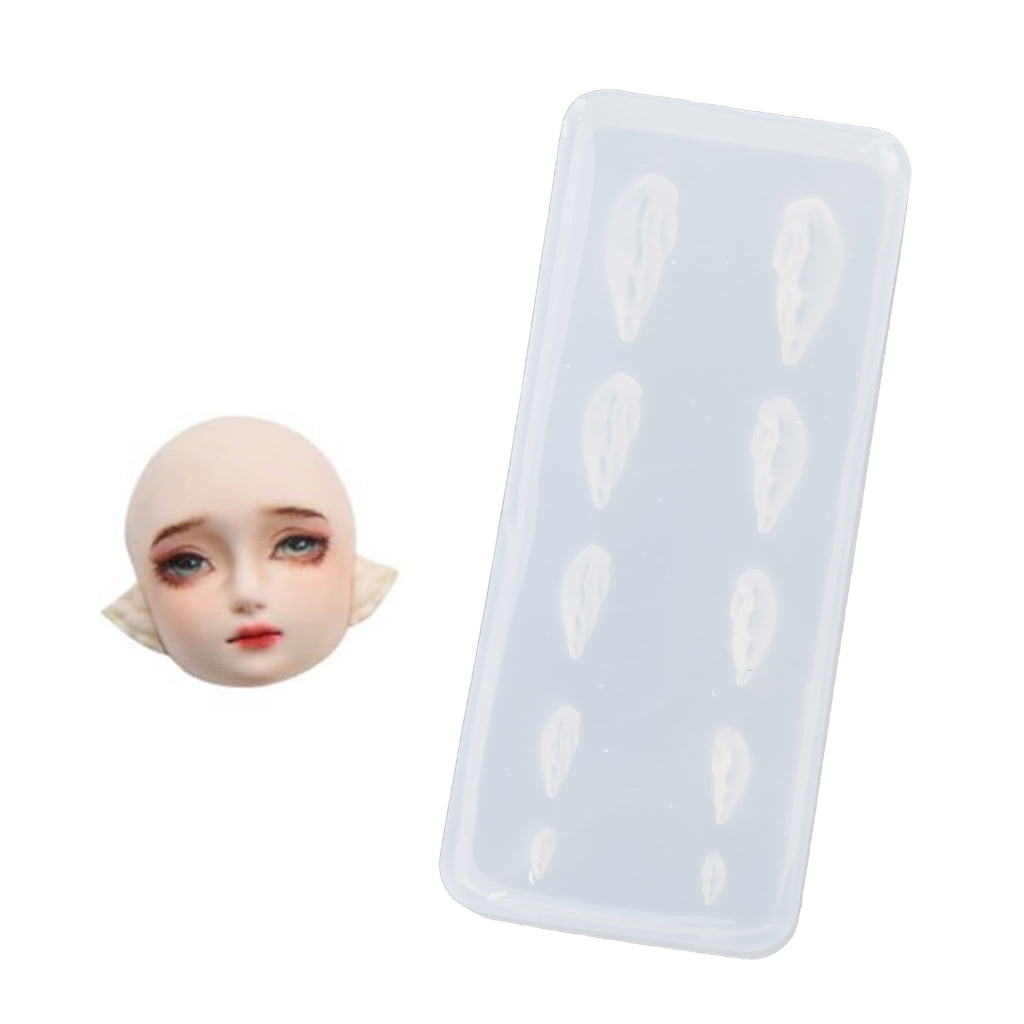 Oasiva 3D Elf Ear Clay Molds for Elf Ear Epoxy Resinn Casting DIY ...