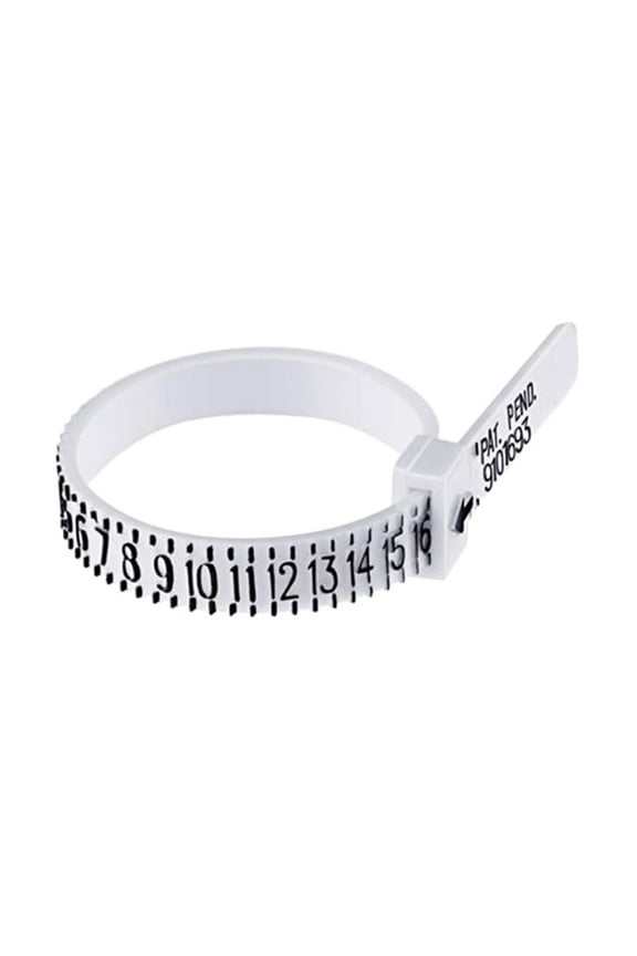 4.5-inch Ring Ruler Measurer Finger Coil Ring Sizing Tool UKSize US Size Measurements Ring Sizer Accessory Insert Guard