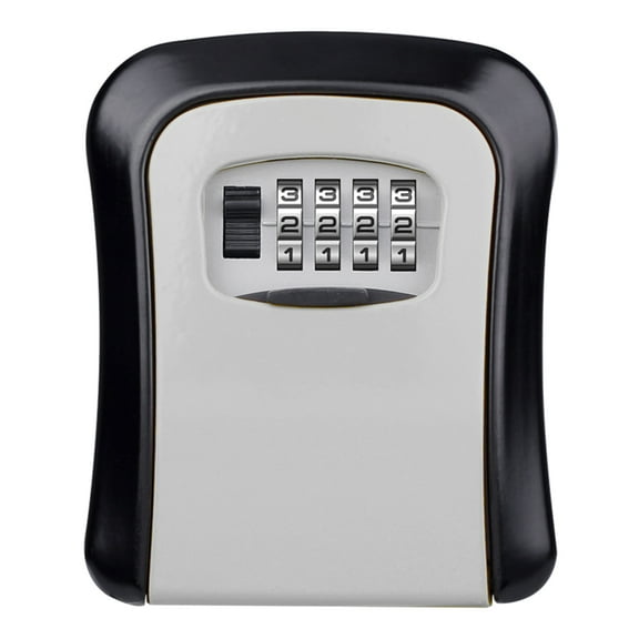 Oasiva 4-Digit Combination for Key Safe, for Key Storage Lock Box for Home Office Garag