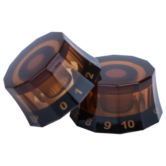 Oasiva 4 Pcs Guitar Speed Control Knob Volume Tone Control Knob Electric Guitar Parts