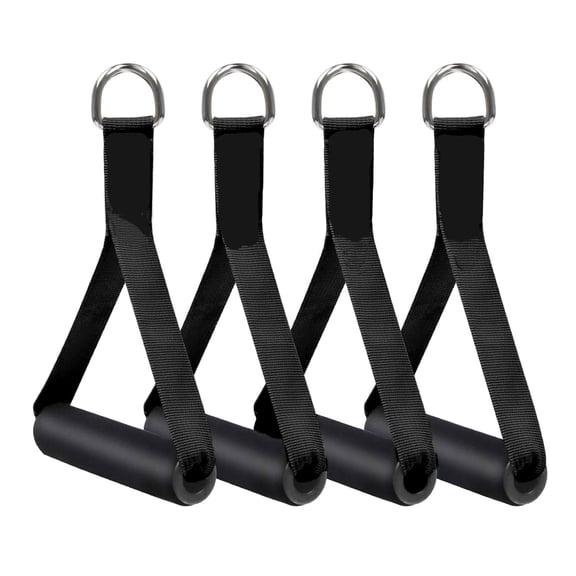 Oasiva 4PCS Pull Handles Resistance Bands Upgrade Foam Handle Replacement Fitness