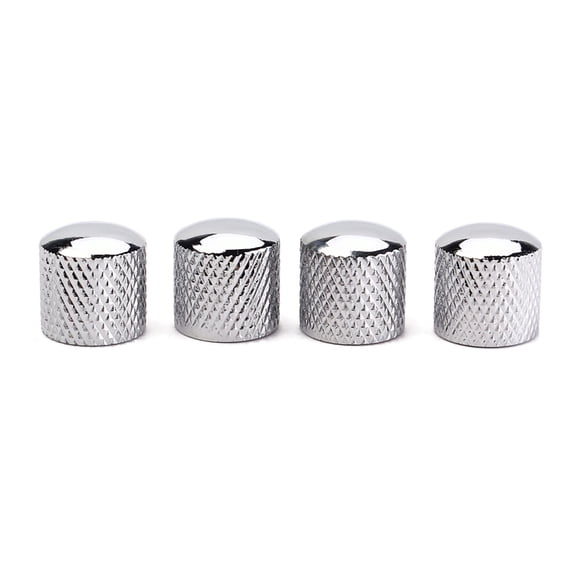 Oasiva 4Pcs Electric Guitar Tops Hat Knobs Speed Volume Tone AMP Effect Pedal Control Knobs Guitar Effect Pedal Control Knobs