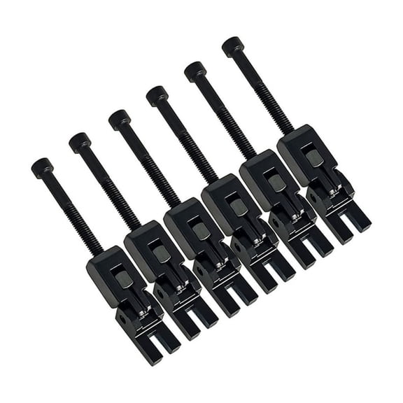 Oasiva 6Pcs Double Locking System Locked Saddles Guitar Tremolo Bridge Saddles Set
