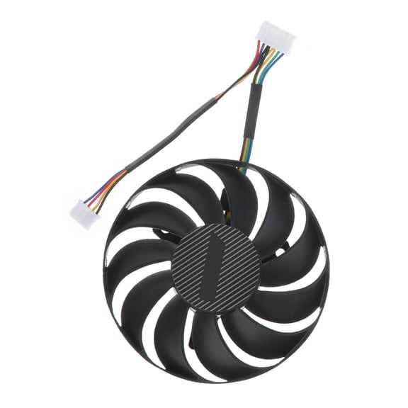 Oasiva 89mm 4Pin Graphics Card Cooling Fan For Radeon RX 5700 XT 8GB TUF X3 EVO OC RX 5600 XT RX5700 VGA Cooler